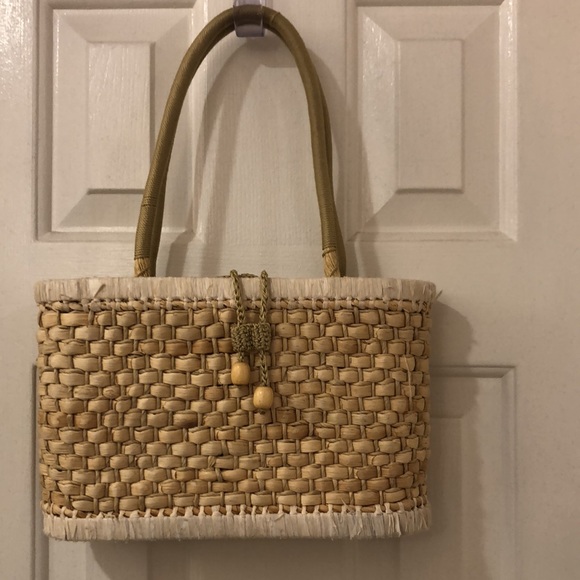 The Sak Original Small Woven Straw Tote - Picture 3 of 14